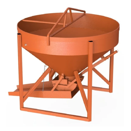 CAÇAMBA DE CONCRETO 500L